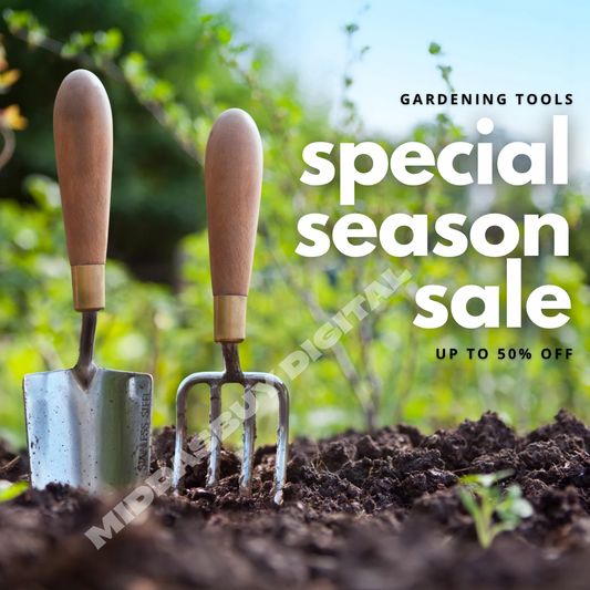 Gardening Banner Digital